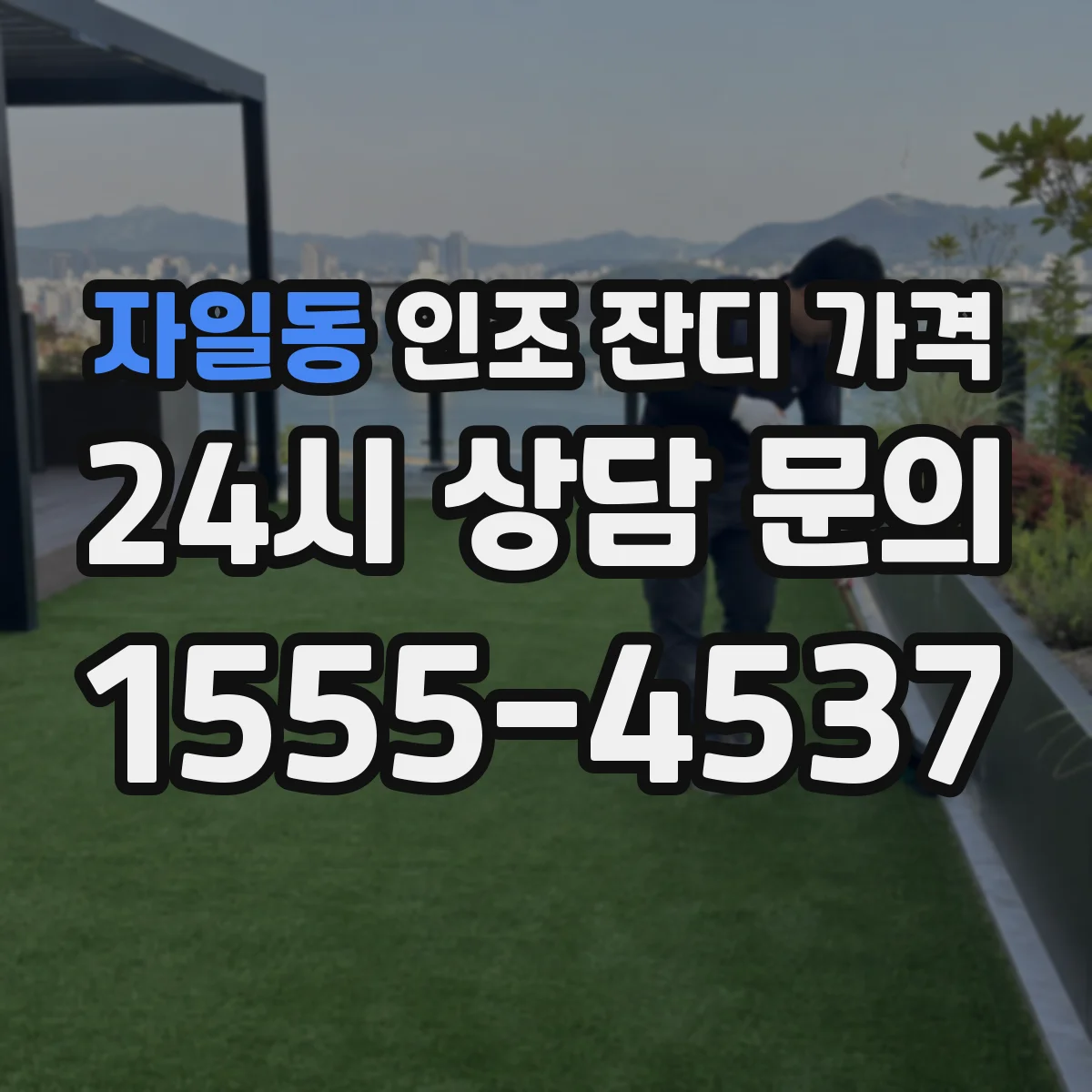 자일동 인조 잔디 가격