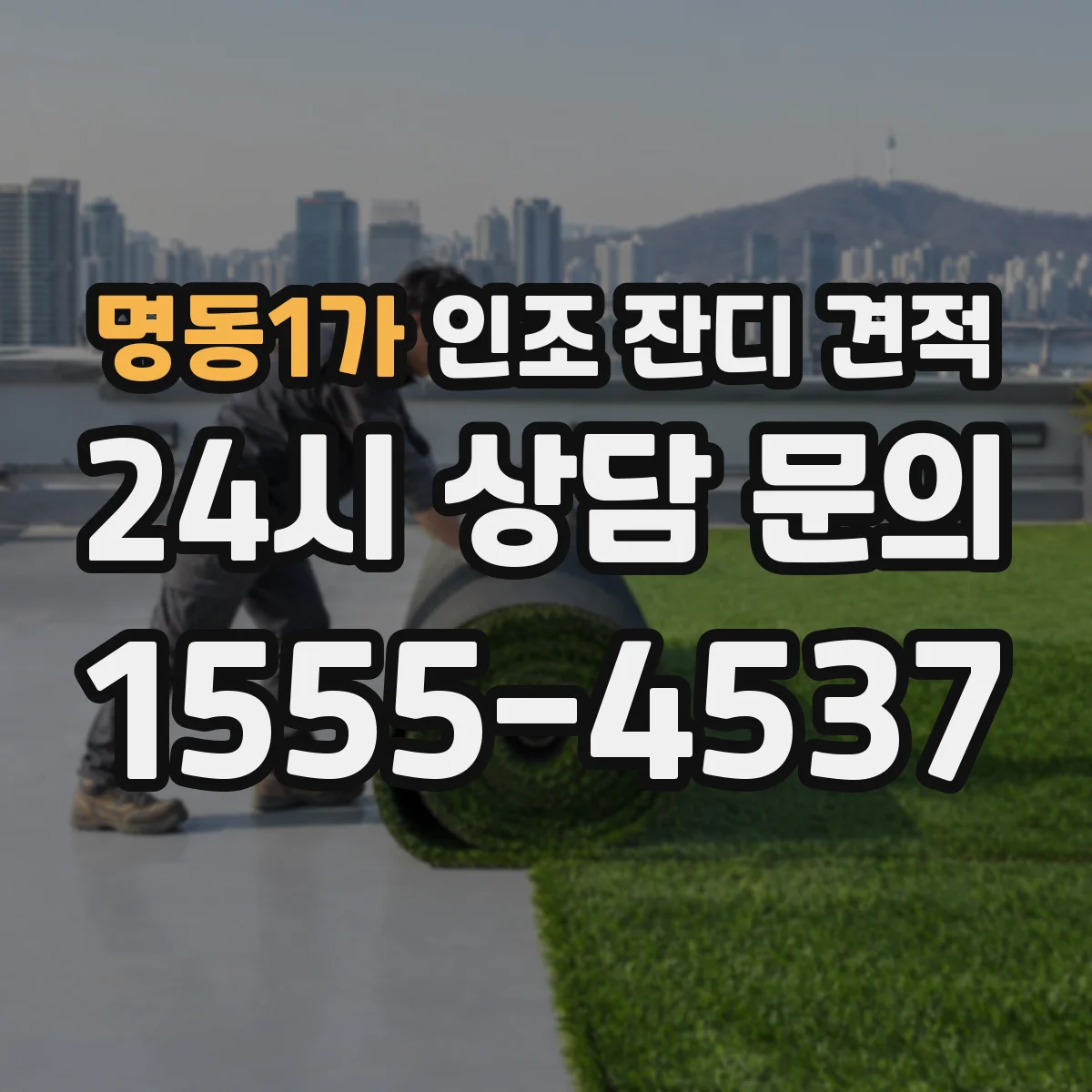 명동1가 인조 잔디 견적
