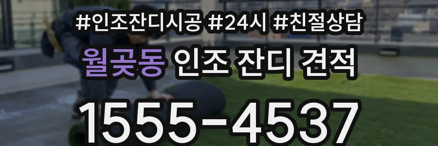 월곶동 인조 잔디 견적