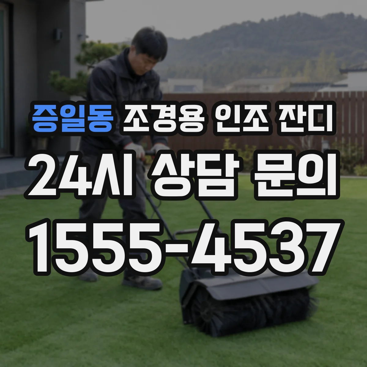 증일동 조경용 인조 잔디