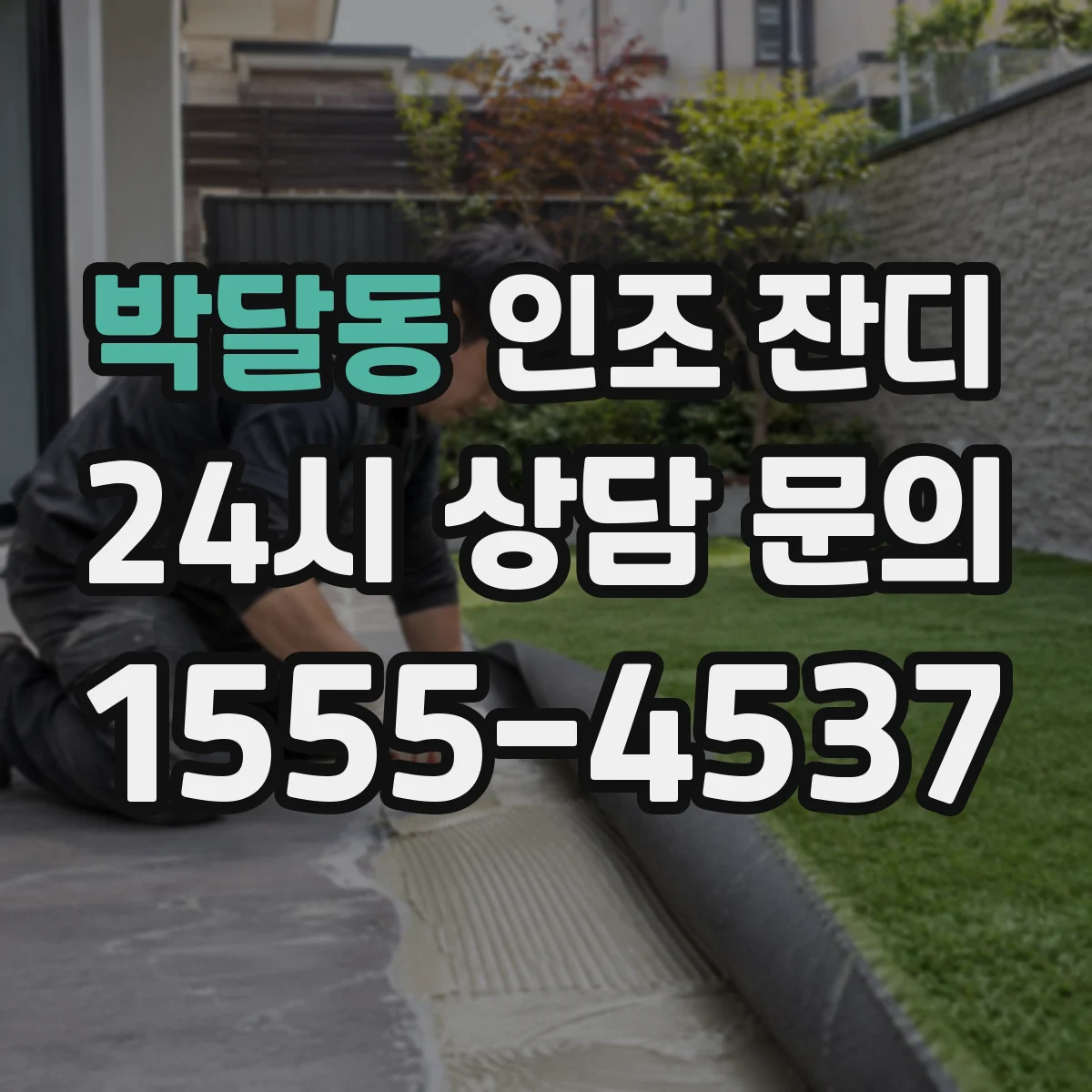 박달동 인조 잔디