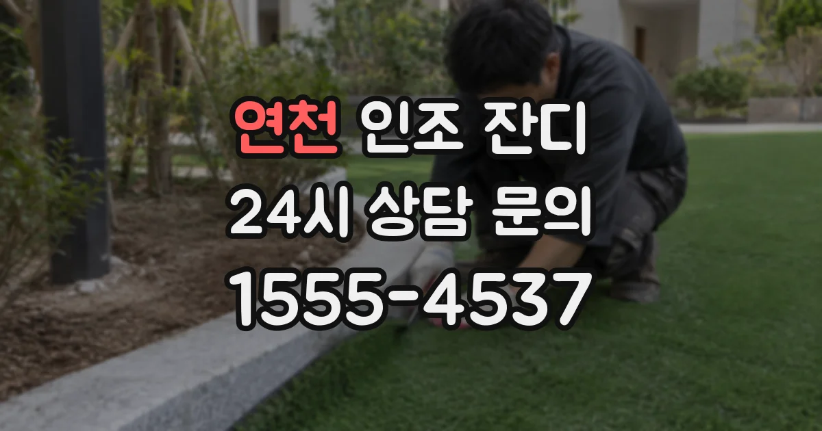 연천 인조 잔디