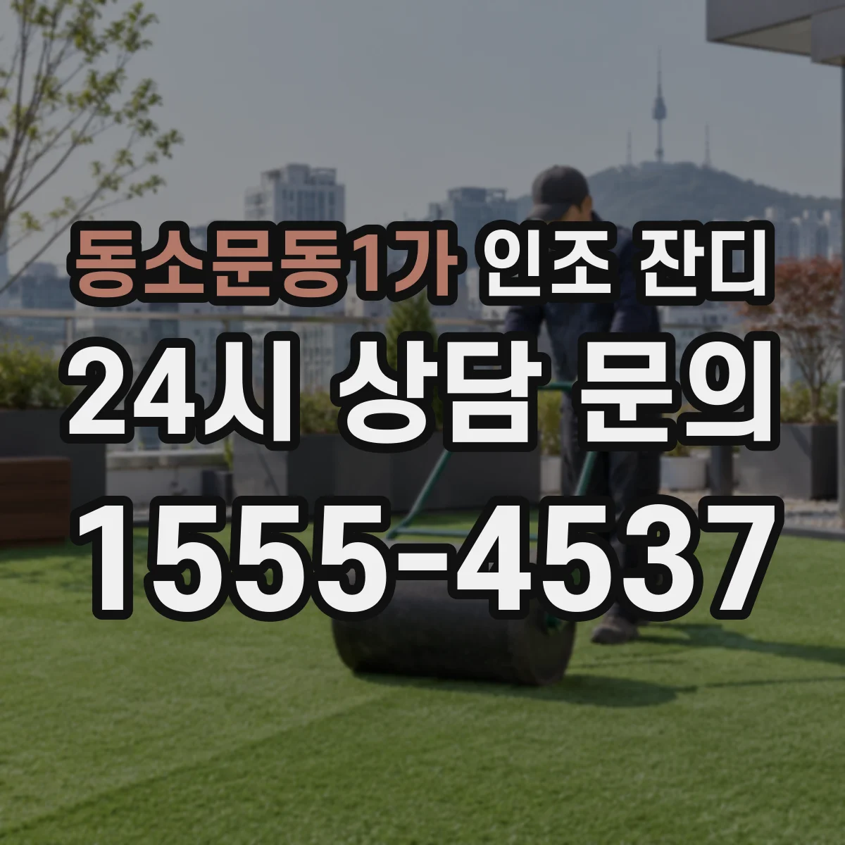 동소문동1가 인조 잔디