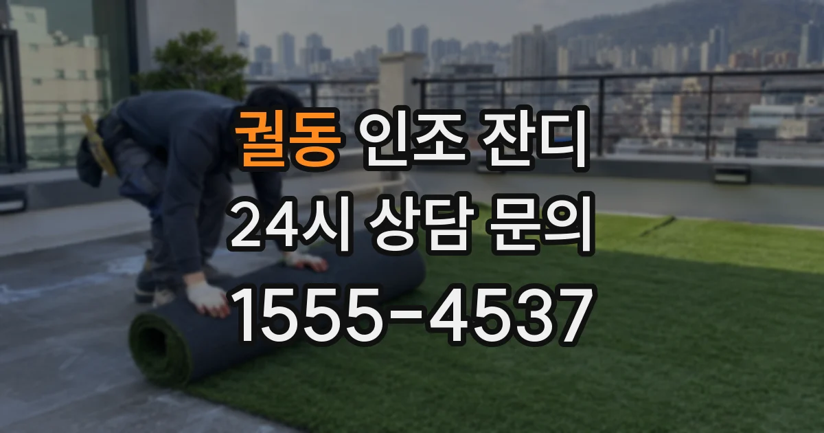 궐동 인조 잔디