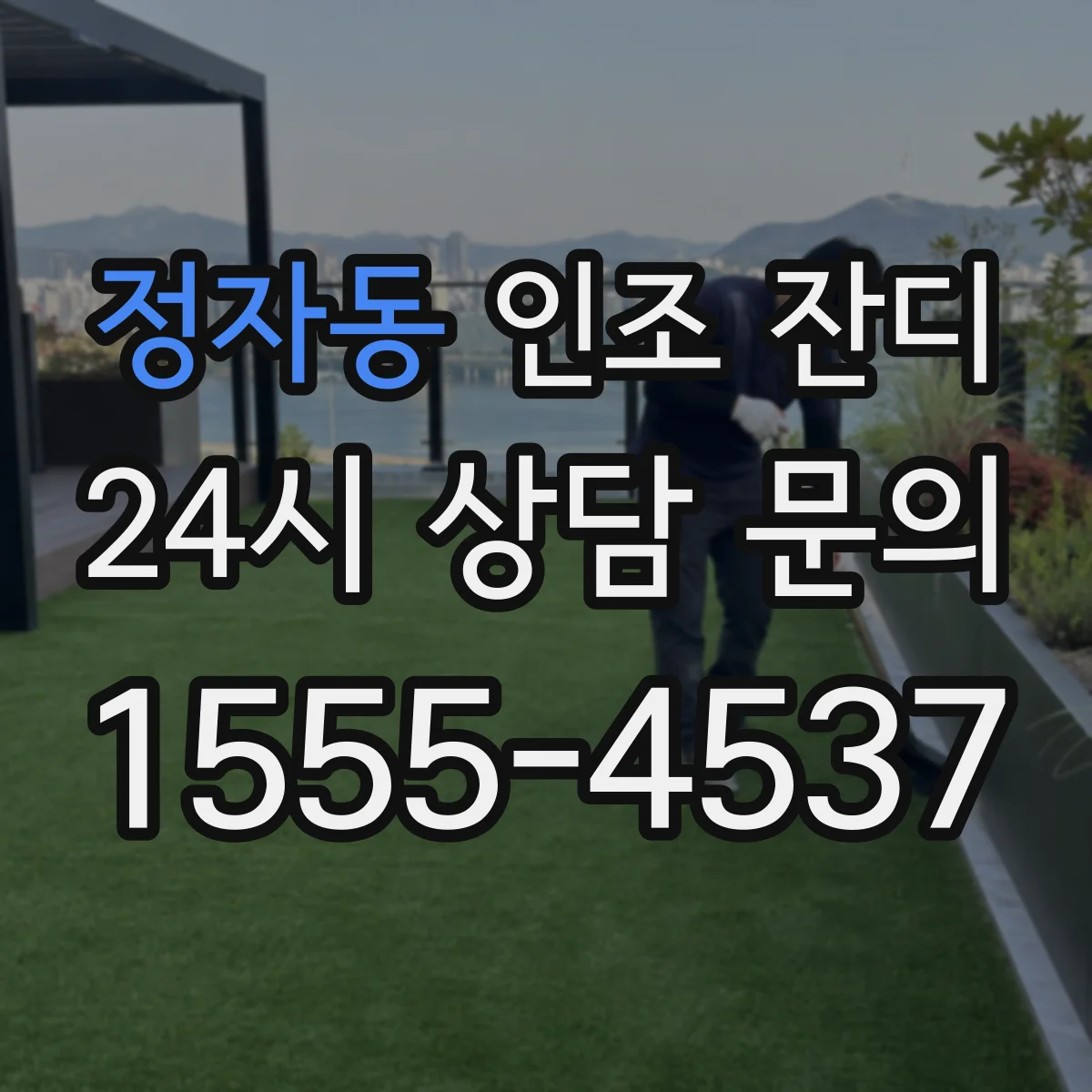 정자동 인조 잔디