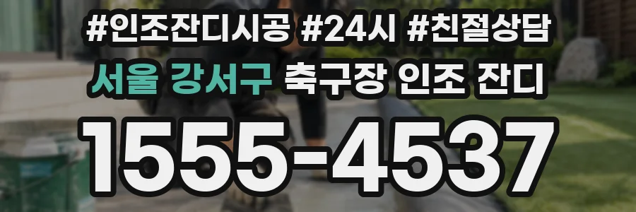 서울 강서구 축구장 인조 잔디