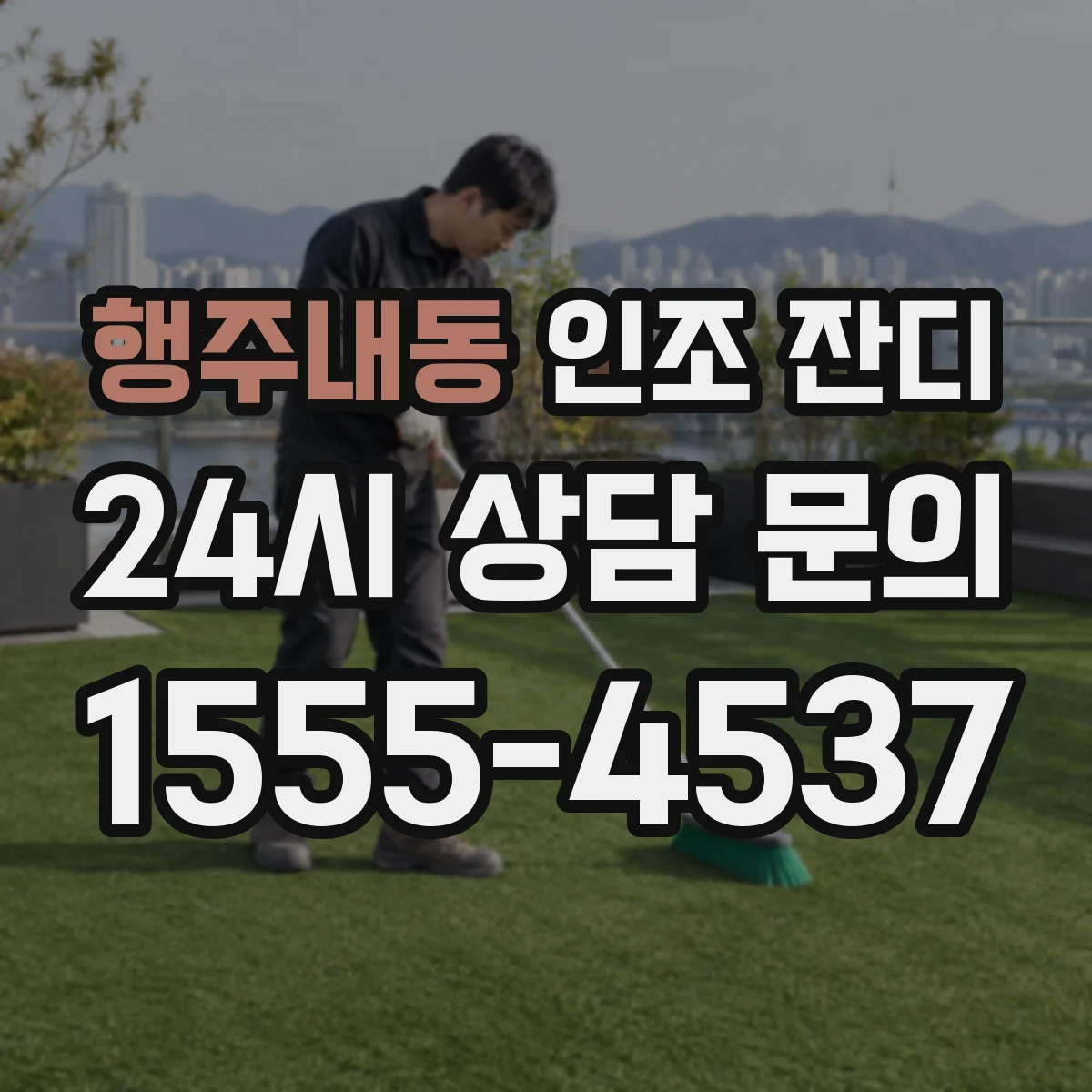 행주내동 인조 잔디