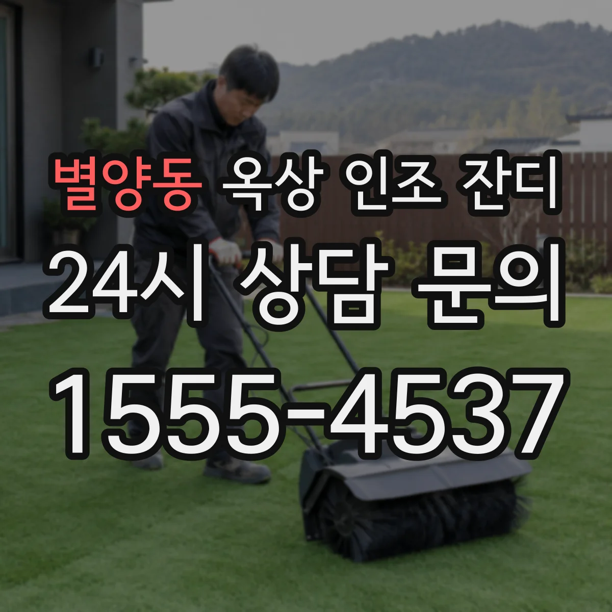 별양동 옥상 인조 잔디