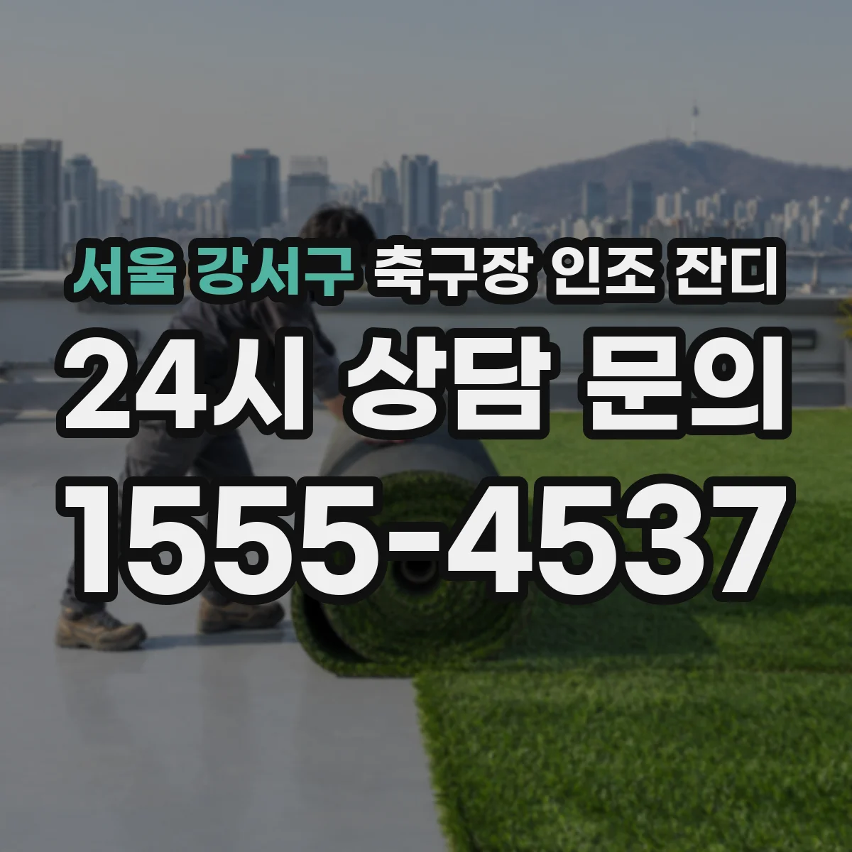 서울 강서구 축구장 인조 잔디