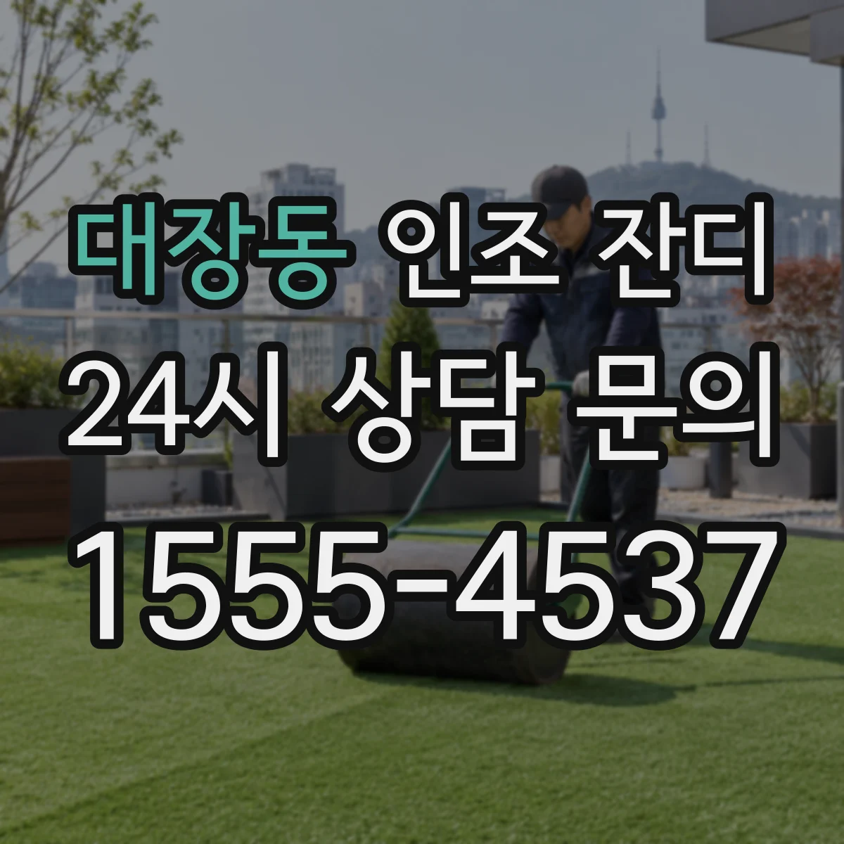 대장동 인조 잔디
