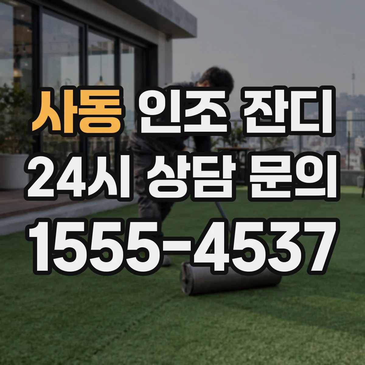 사동 인조 잔디