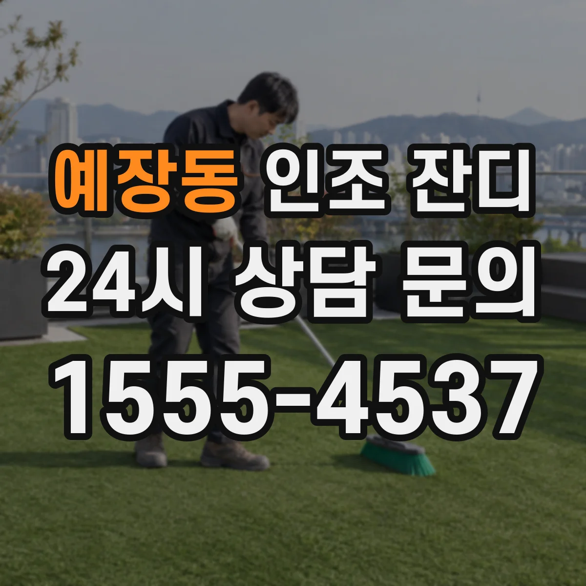 예장동 인조 잔디