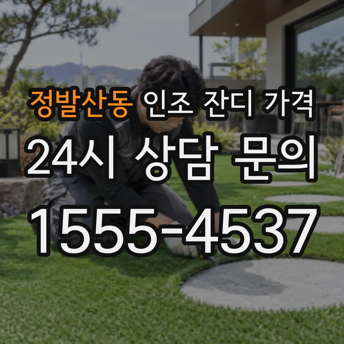 정발산동 인조 잔디 가격