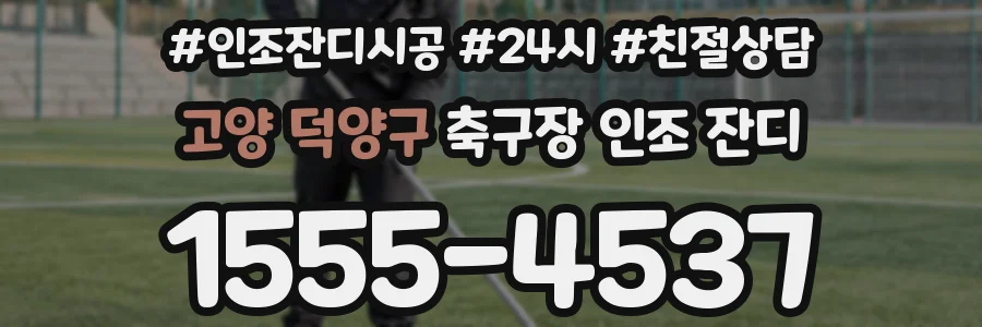 고양 덕양구 축구장 인조 잔디