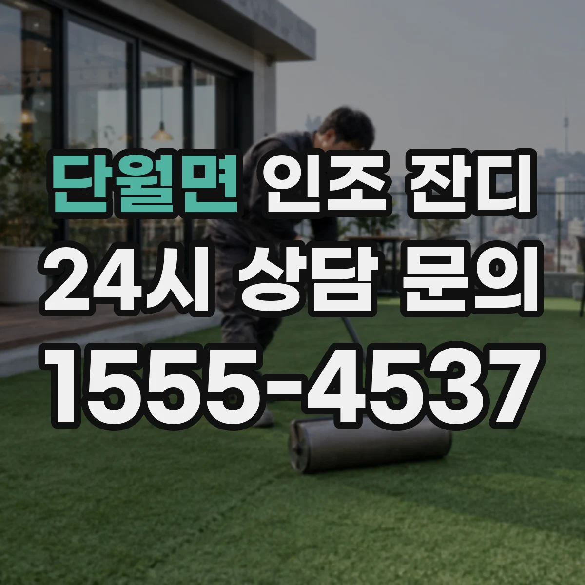 단월면 인조 잔디