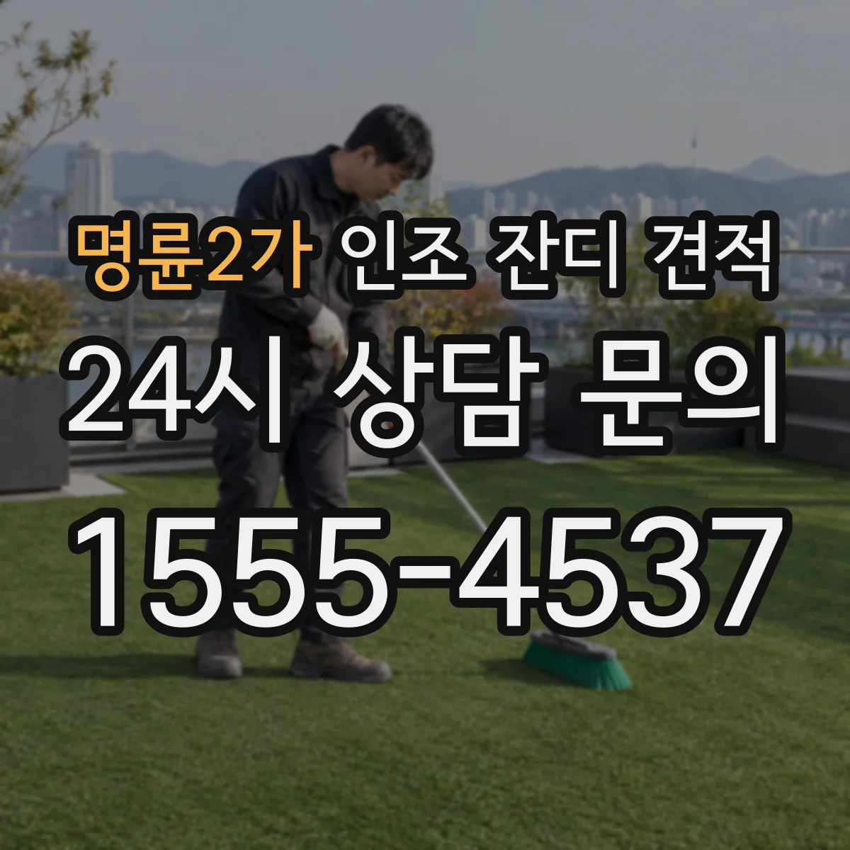 명륜2가 인조 잔디 견적