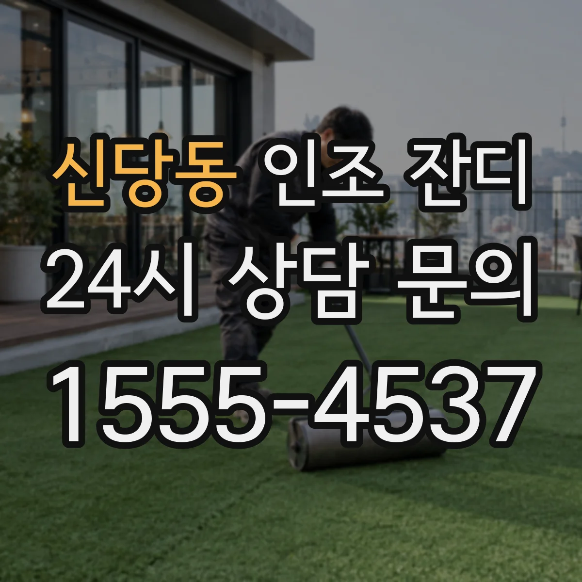 신당동 인조 잔디