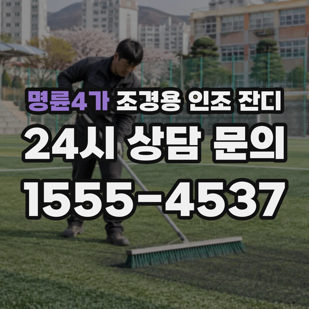 명륜4가 조경용 인조 잔디