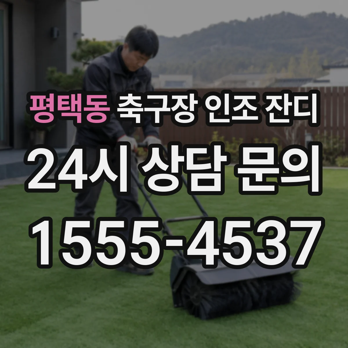 평택동 축구장 인조 잔디