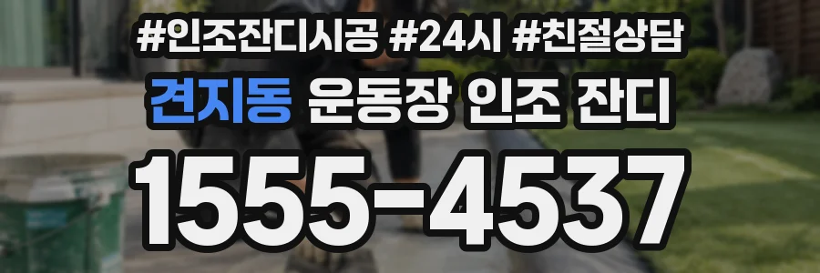 견지동 운동장 인조 잔디