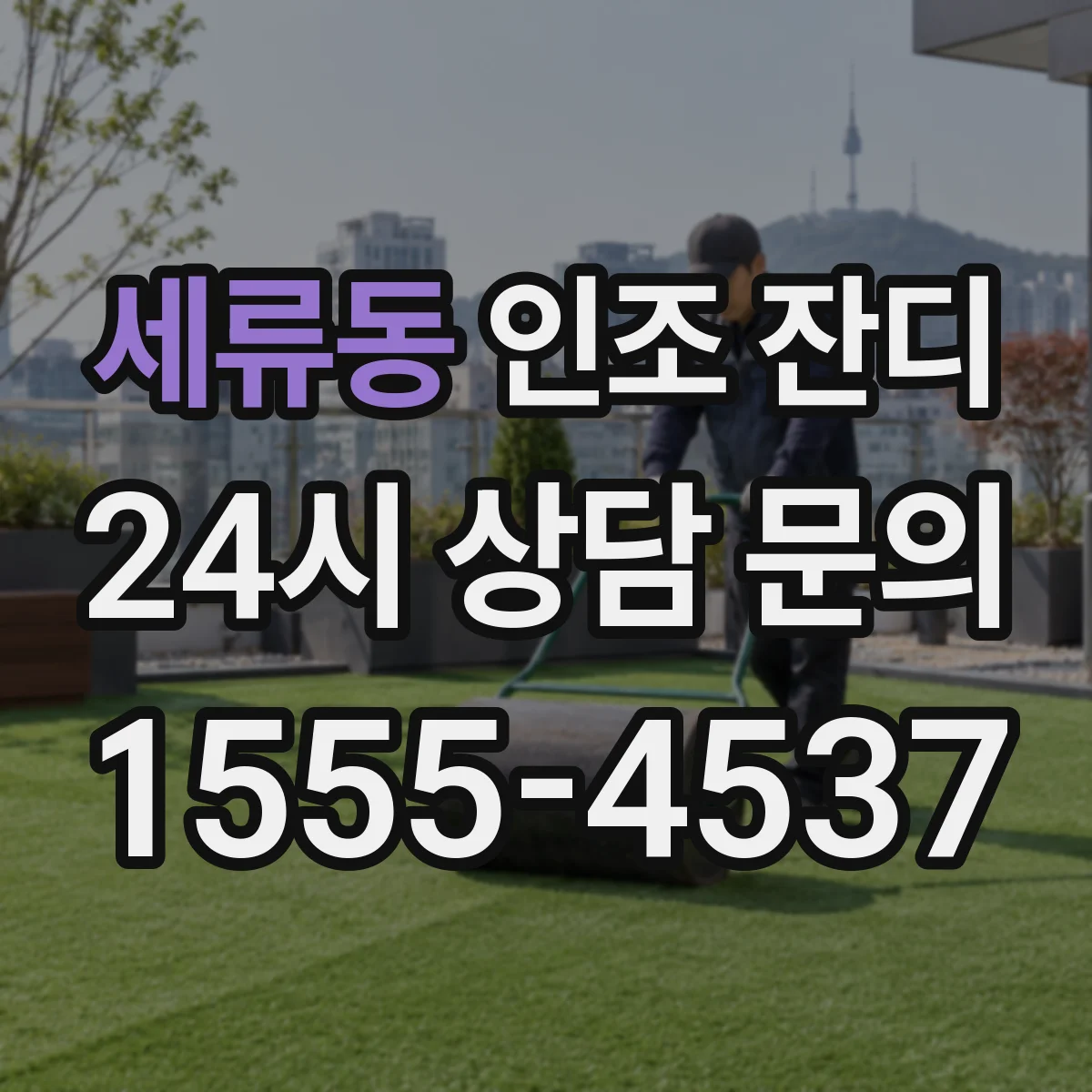 세류동 인조 잔디