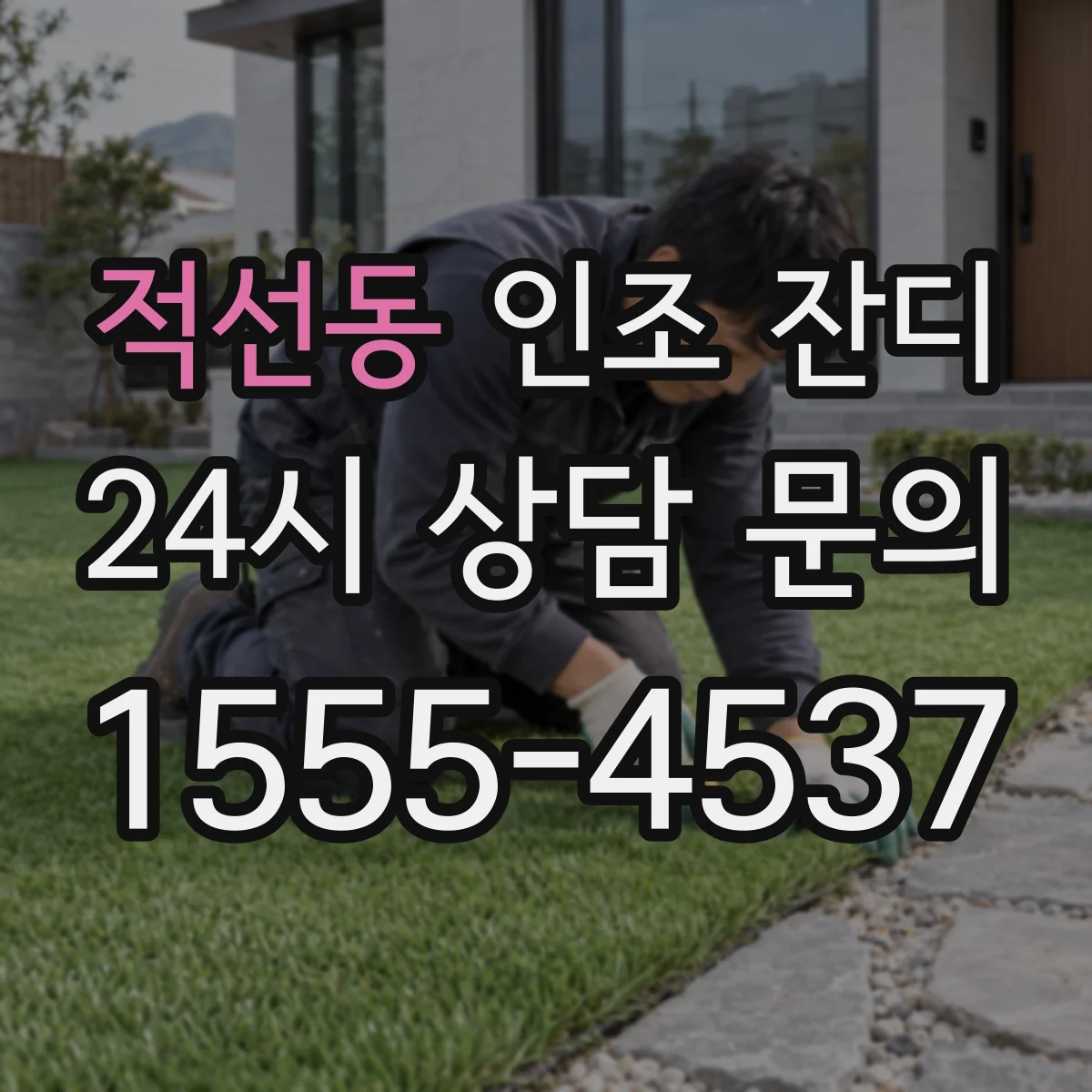 적선동 인조 잔디