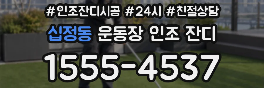 십정동 운동장 인조 잔디