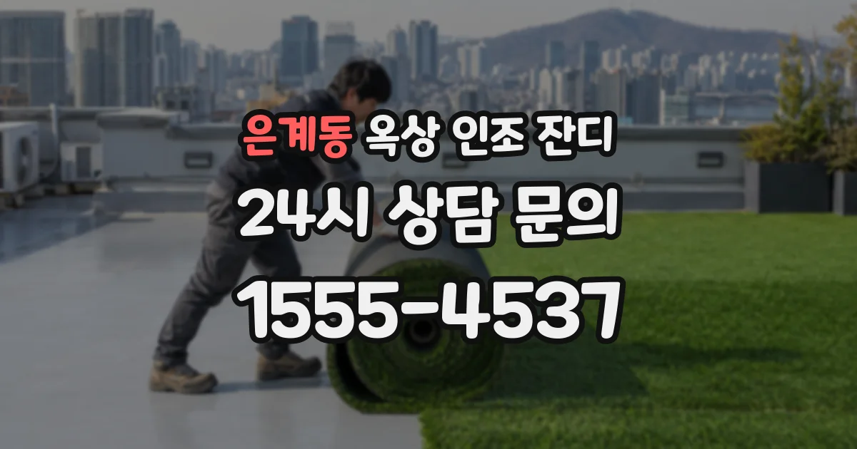 은계동 옥상 인조 잔디