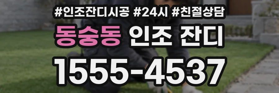 동숭동 인조 잔디