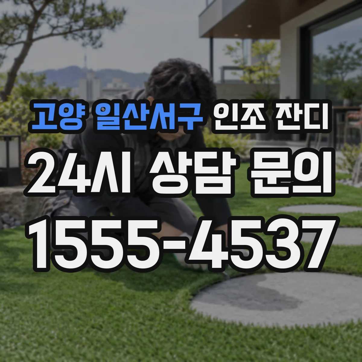 고양 일산서구 인조 잔디