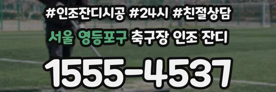 서울 영등포구 축구장 인조 잔디
