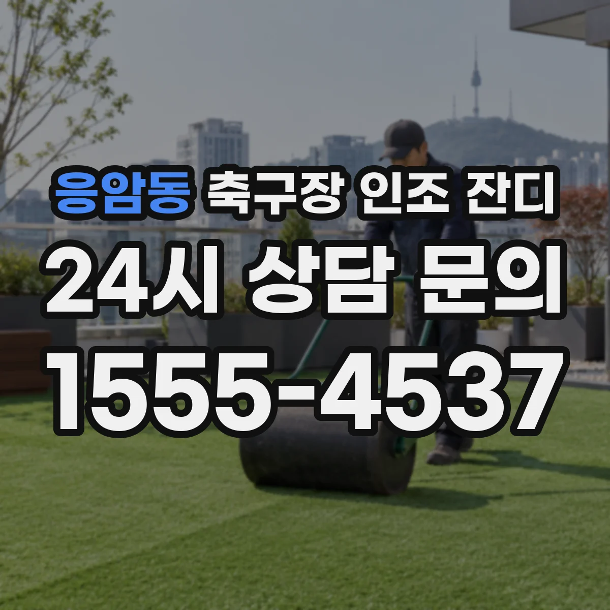 응암동 축구장 인조 잔디