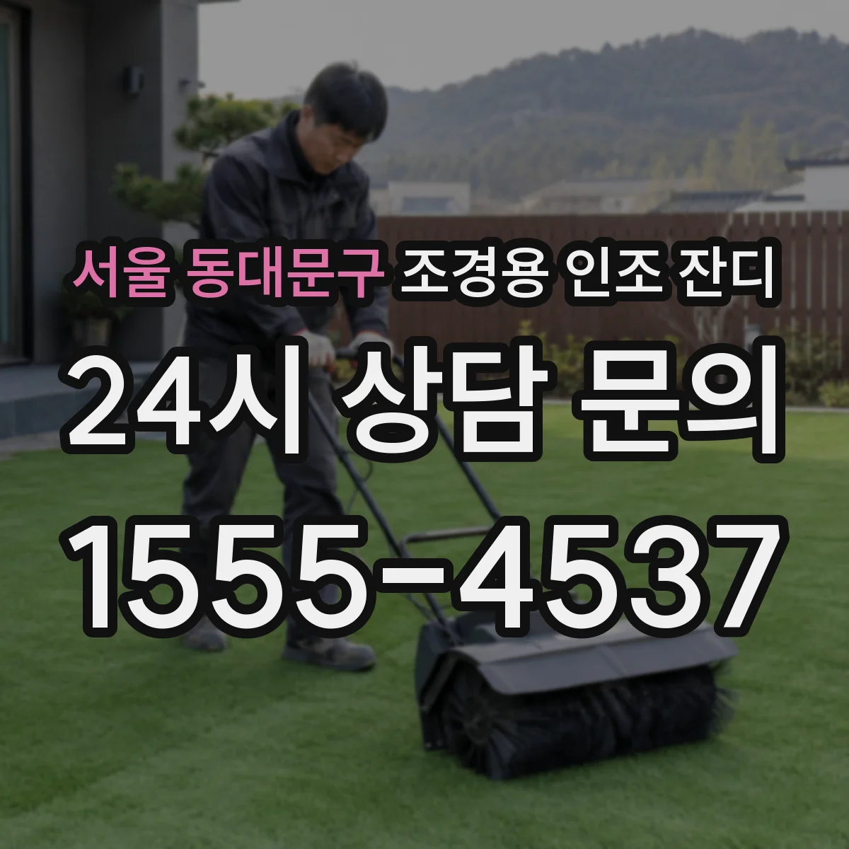서울 동대문구 조경용 인조 잔디