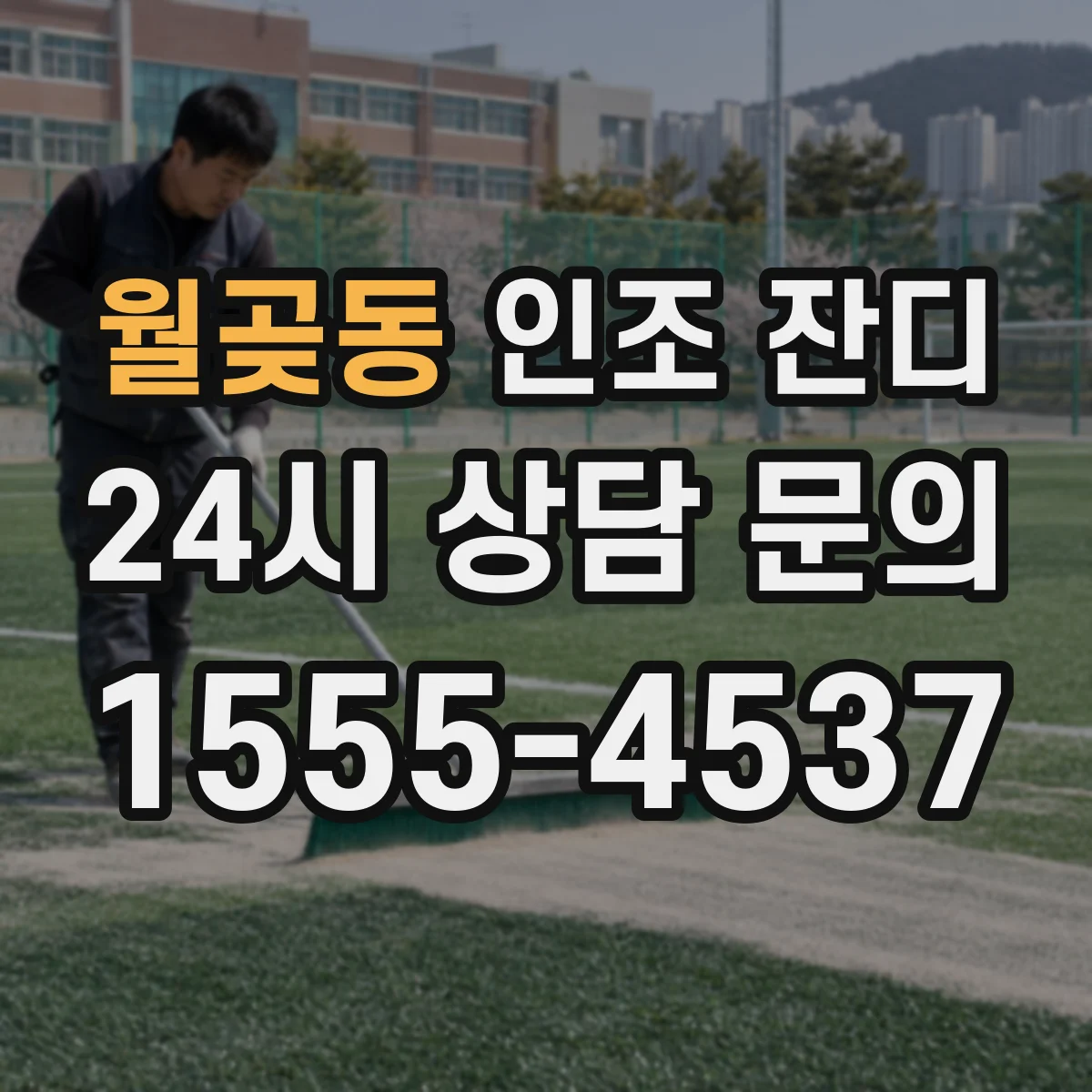 월곶동 인조 잔디