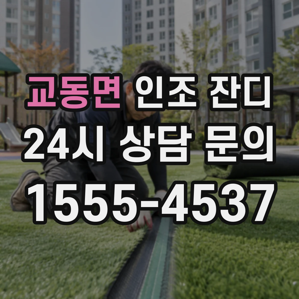교동면 인조 잔디