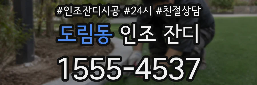 도림동 인조 잔디