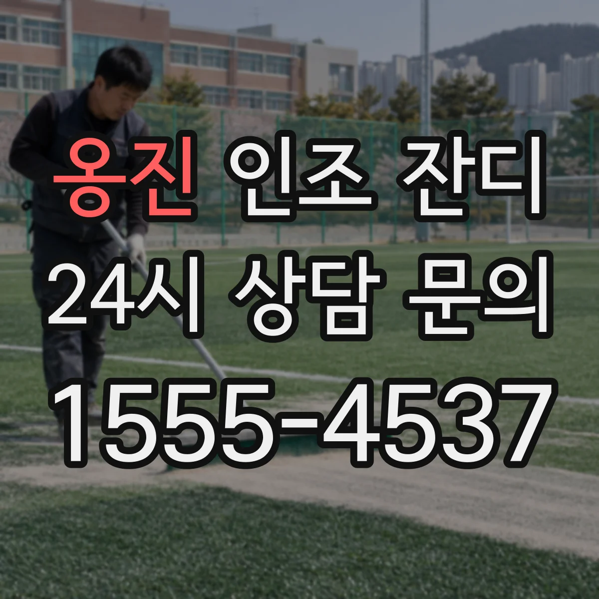 옹진 인조 잔디