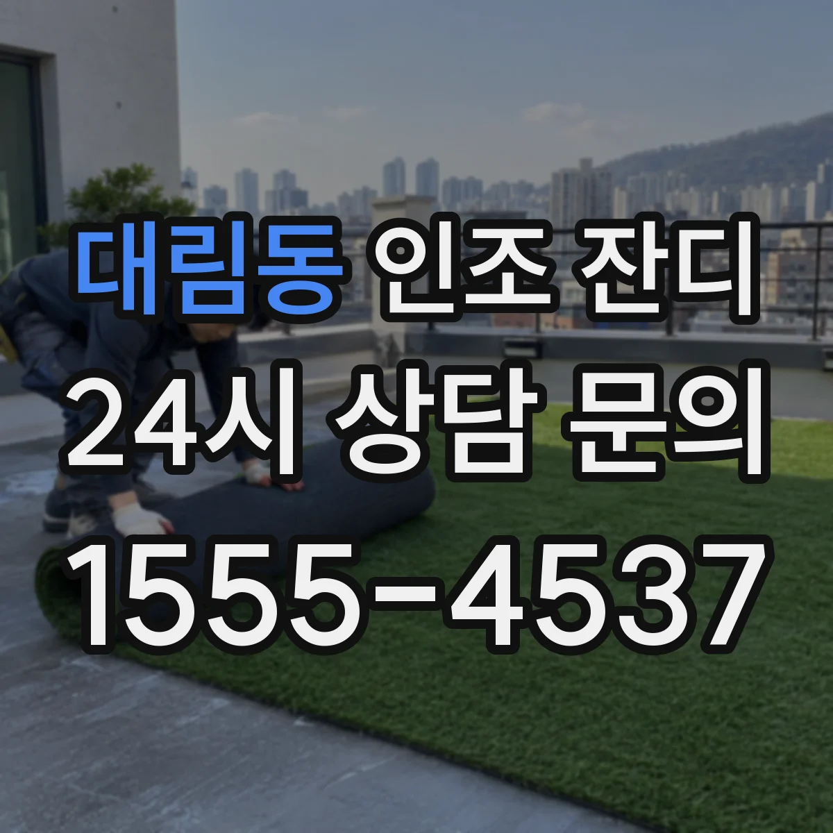 대림동 인조 잔디