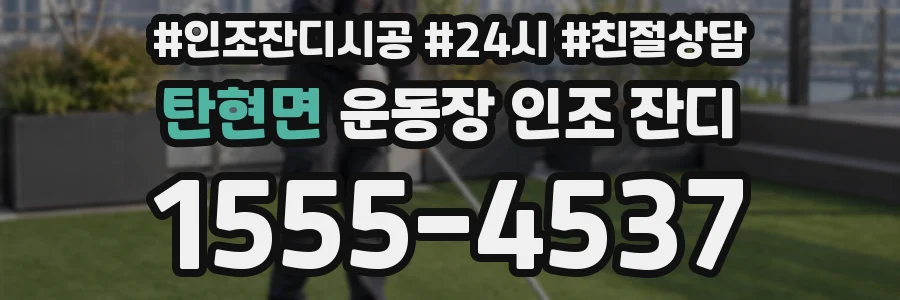 탄현면 운동장 인조 잔디