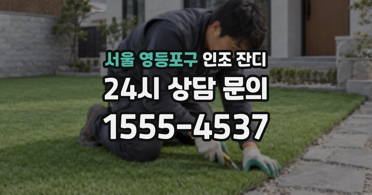 서울 영등포구 인조 잔디