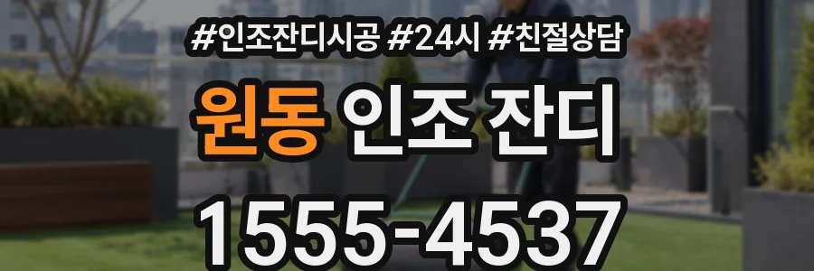 원동 인조 잔디