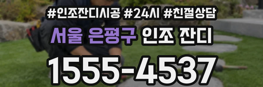 서울 은평구 인조 잔디