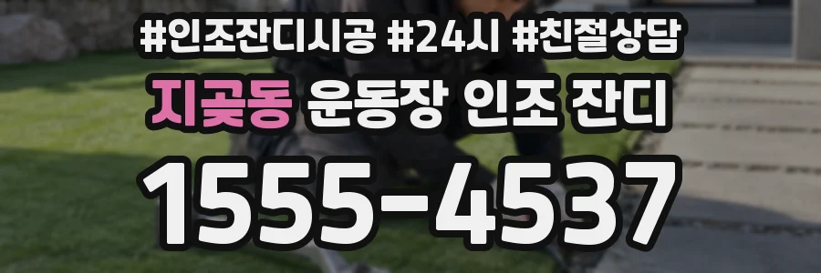 지곶동 운동장 인조 잔디