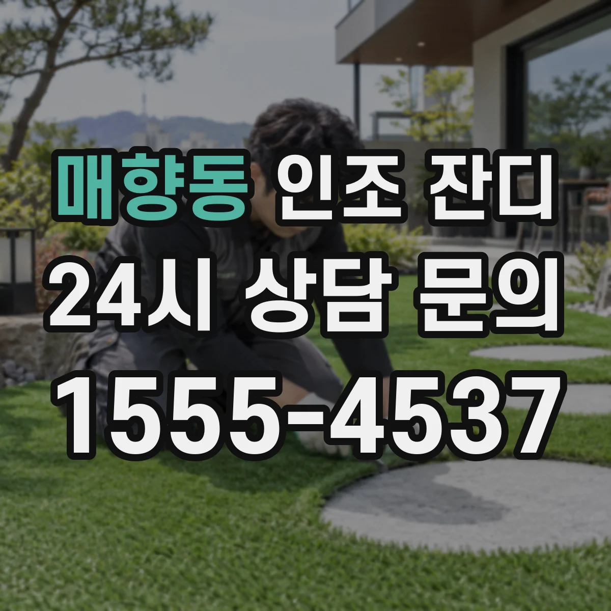매향동 인조 잔디