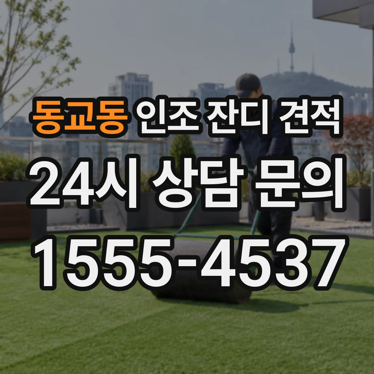 동교동 인조 잔디 견적