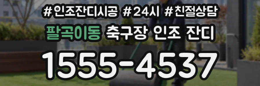 팔곡이동 축구장 인조 잔디