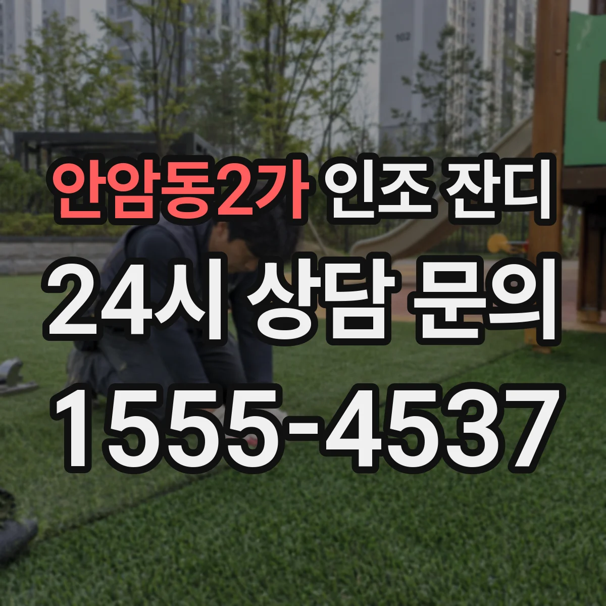 안암동2가 인조 잔디