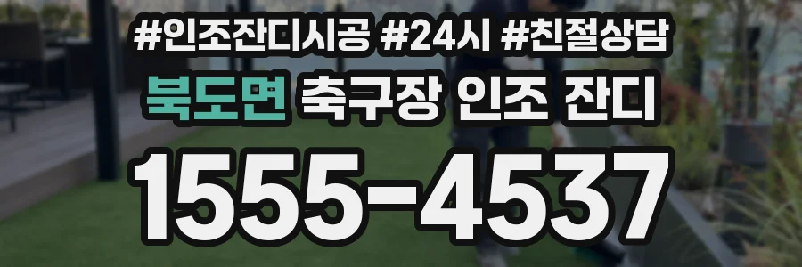 북도면 축구장 인조 잔디