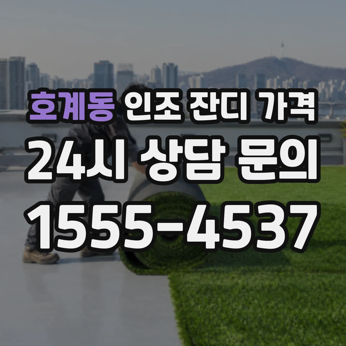호계동 인조 잔디 가격