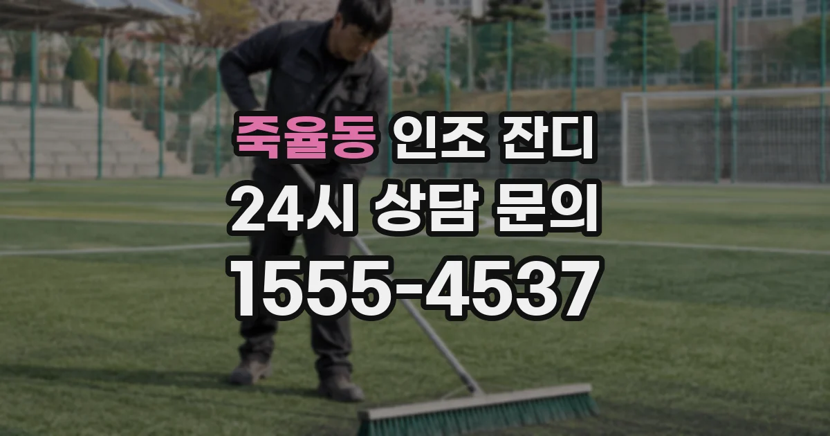 죽율동 인조 잔디